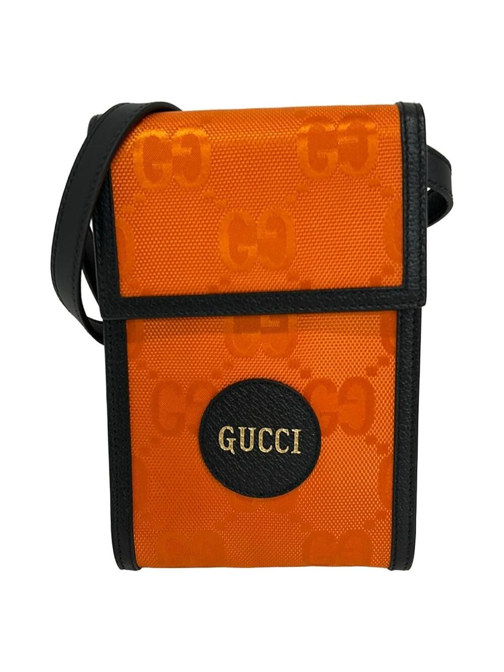 Gucci Off The Grid Orange Black Nylon #284284G81B